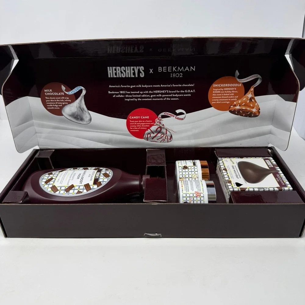 Beekman 1802‎ x Hershey's Goat Milk Bodycare Gift Set Limited Edition New